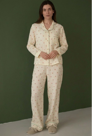 Піжама жіноча муслінова LoomLine 13-63Т