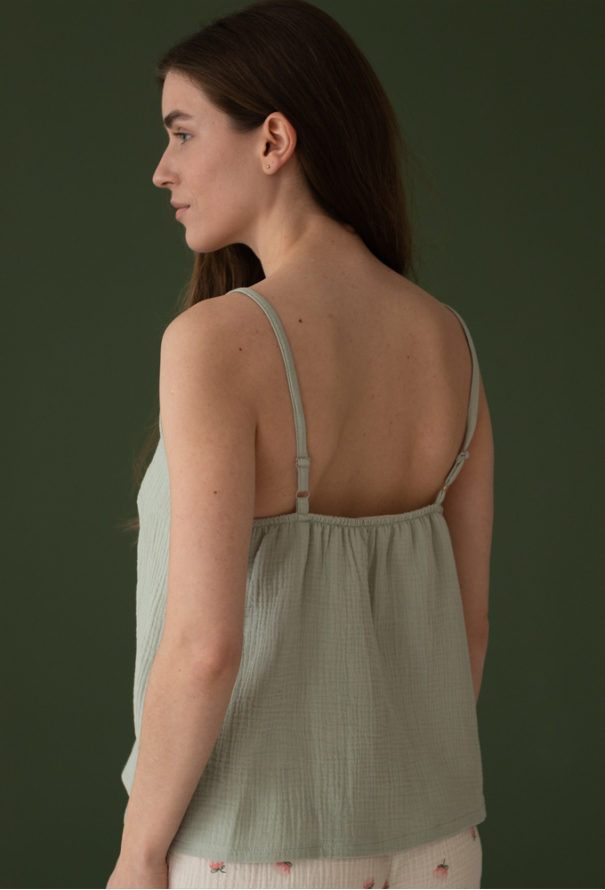 Піжама жіноча комплект муслин LoomLine 13-65F фото