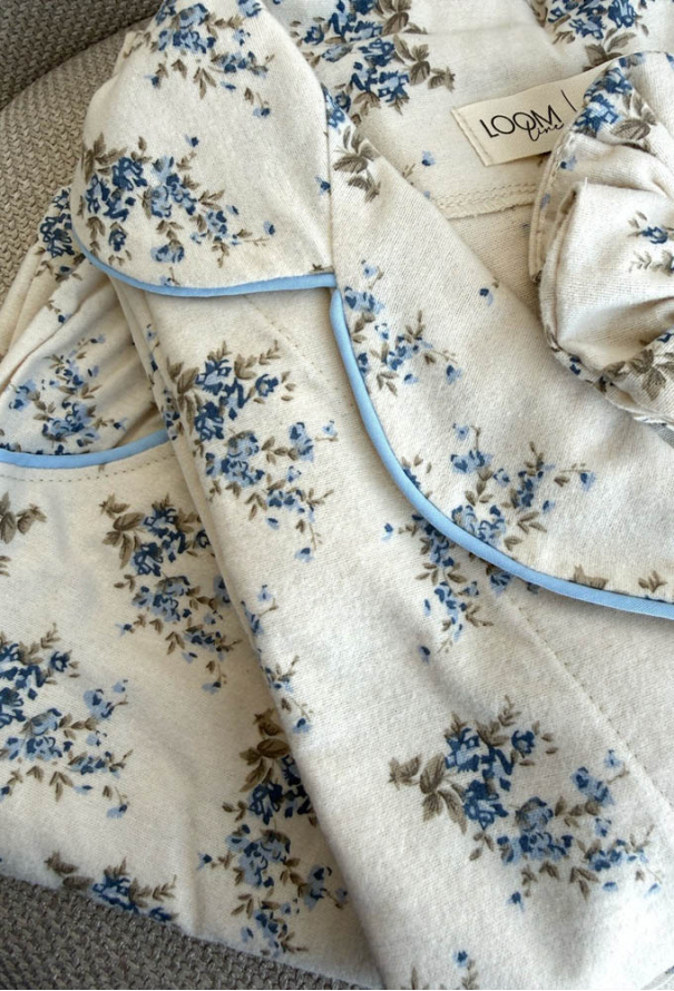 Пижама женская фланелевая LoomLine 13-01BLF фото