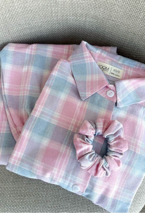 Пижама женская фланелевая LoomLine 13-50M фото