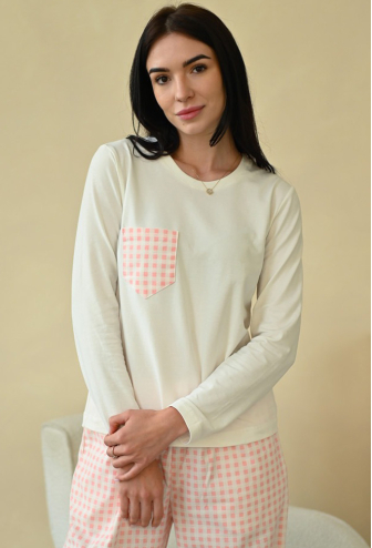 Пижама женская фланелевая LoomLine 13-57Р Пижама женская фланелевая LoomLine 13-57Р