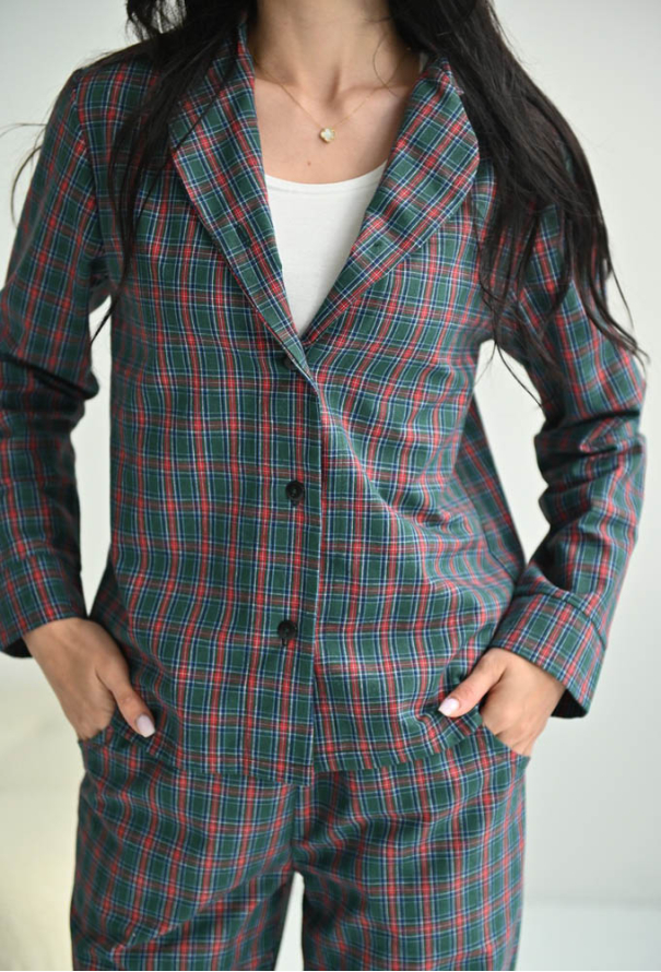 Пижама женская фланелевая LoomLine 13-49ZK Пижама женская фланелевая LoomLine 13-49ZK фото