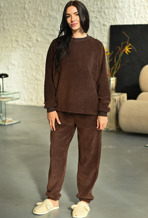 Піжама жіноча флісова LoomLine 13-58 Піжама жіноча флісова LoomLine 13-58 фото