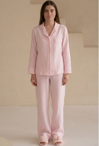 Піжама жіноча муслінова LoomLine 13-63R