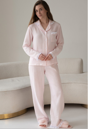 Піжама жіноча муслінова LoomLine 13-62R
