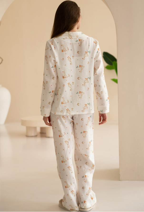 Пижама женская муслиновая LoomLine 13-64G фото