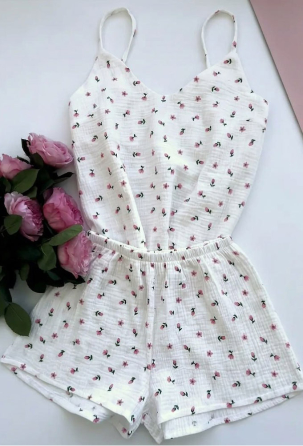 Пижама женская муслиновая LoomLine 13-25TW фото