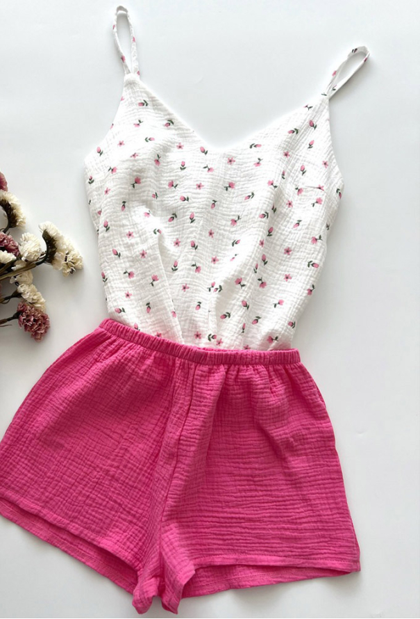 Піжама жіноча муслінова LoomLine 13-25TB фото