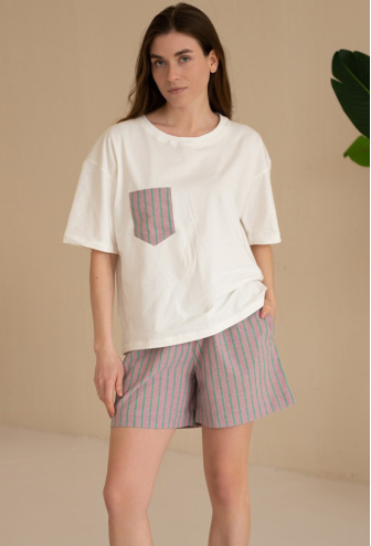 Пижама женская вареный хлопок LoomLine 13-68GL