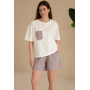 Пижама женская вареный хлопок LoomLine 13-68GL