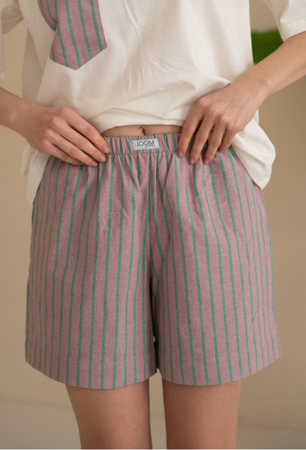 Пижама женская вареный хлопок LoomLine 13-68GL фото