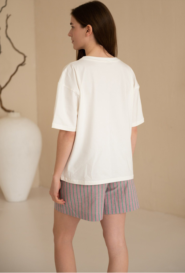 Пижама женская вареный хлопок LoomLine 13-68GL фото