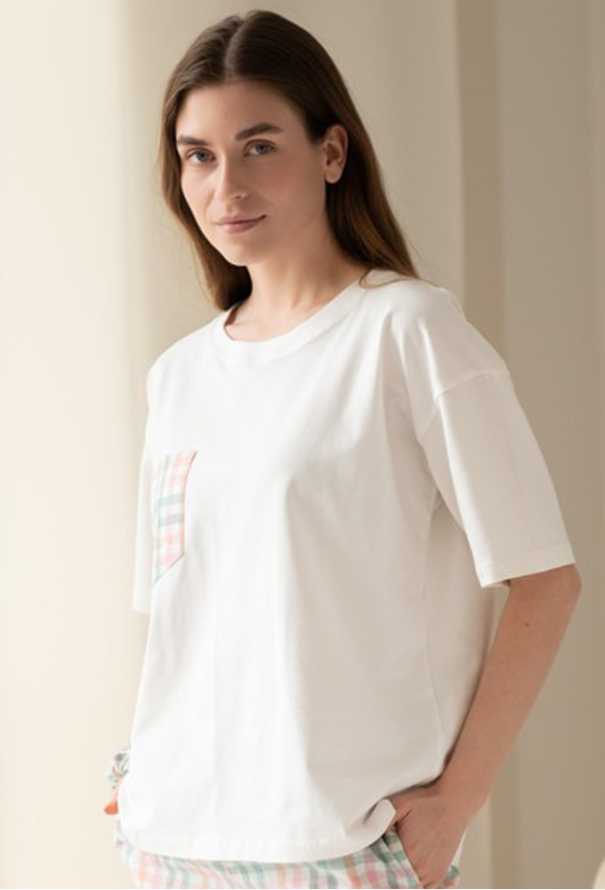 Пижама женская вареный хлопок LoomLine 13-67CK фото