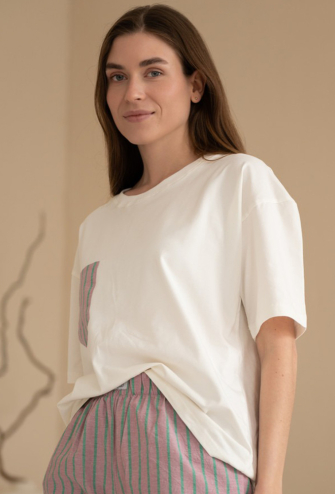 Пижама женская вареный хлопок LoomLine 13-67GL