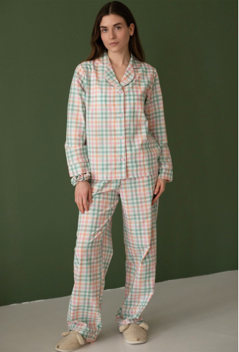 Піжама жіноча варена бавовна LoomLine 13-10CK