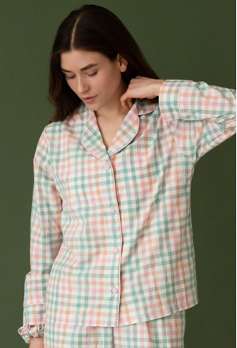 Пижама женская вареный хлопок LoomLine 13-10CK