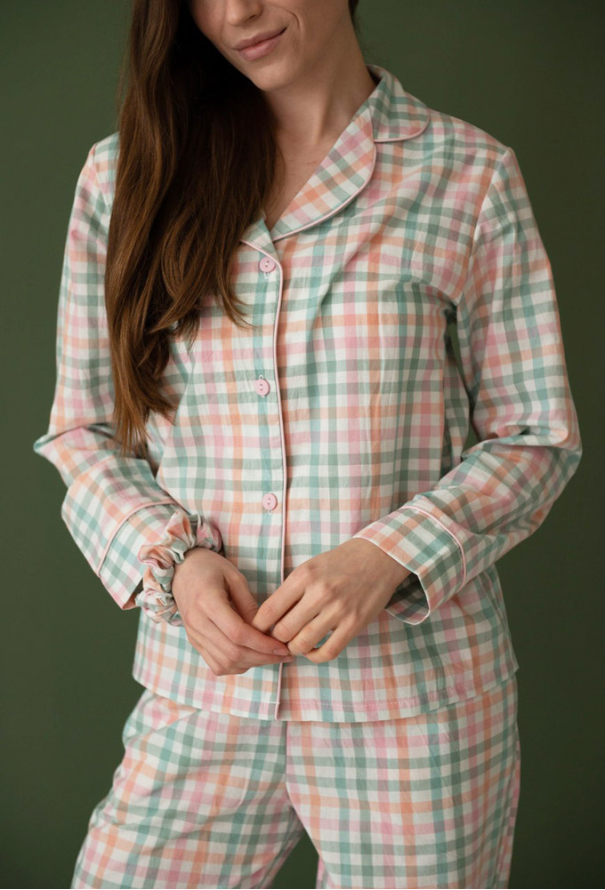 Піжама жіноча варена бавовна LoomLine 13-10CK фото