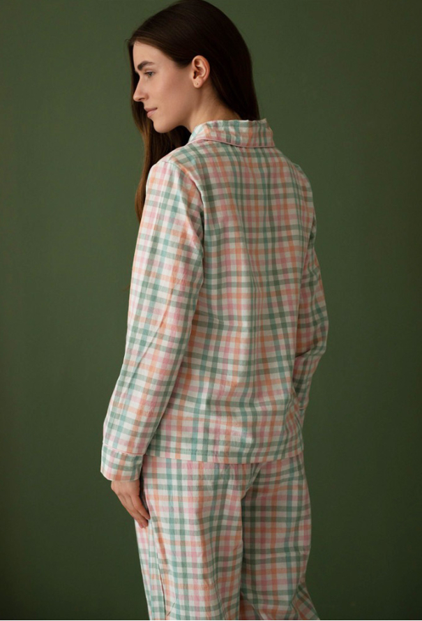 Піжама жіноча варена бавовна LoomLine 13-10CK фото