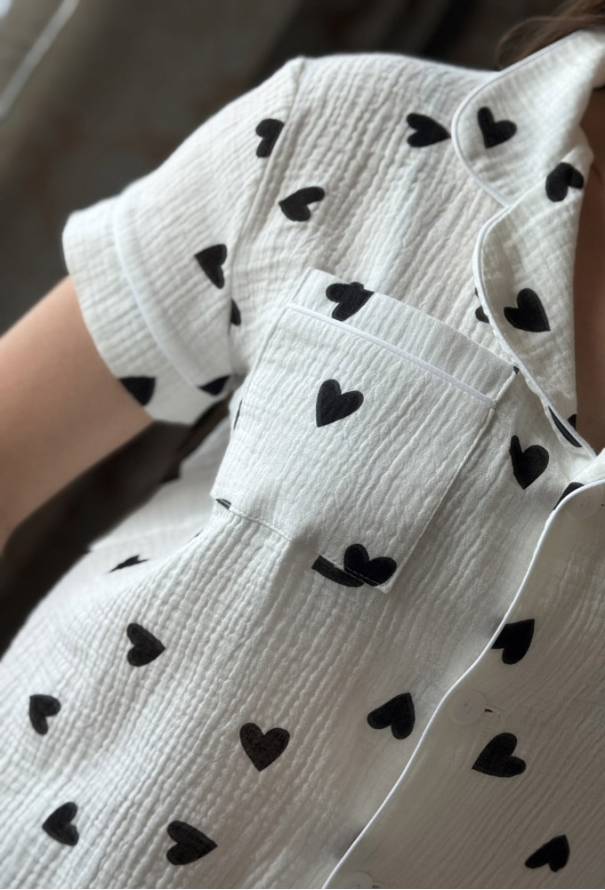 Пижама женская муслиновая Marinella 15-35BL фото