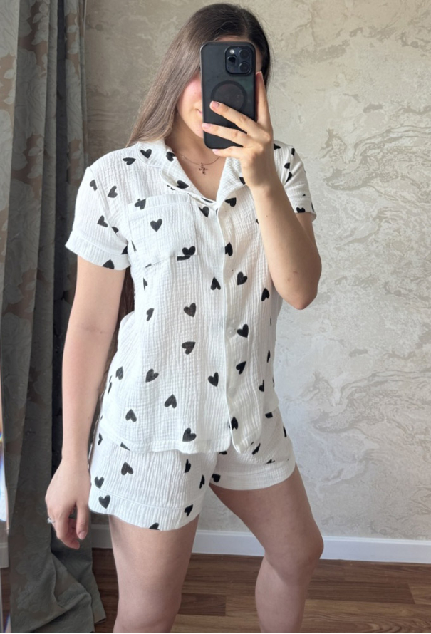 Пижама женская муслиновая Marinella 15-35BL фото