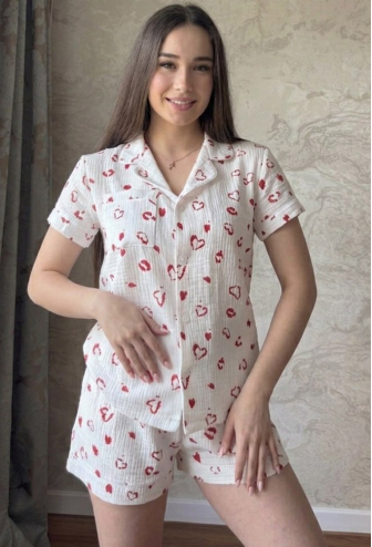 Пижама женская муслиновая Marinella 15-35RH