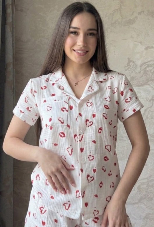 Пижама женская муслиновая Marinella 15-35RH фото