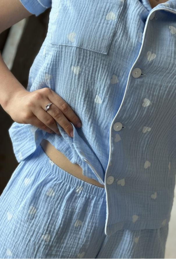 Пижама женская муслиновая Marinella 15-35BH фото