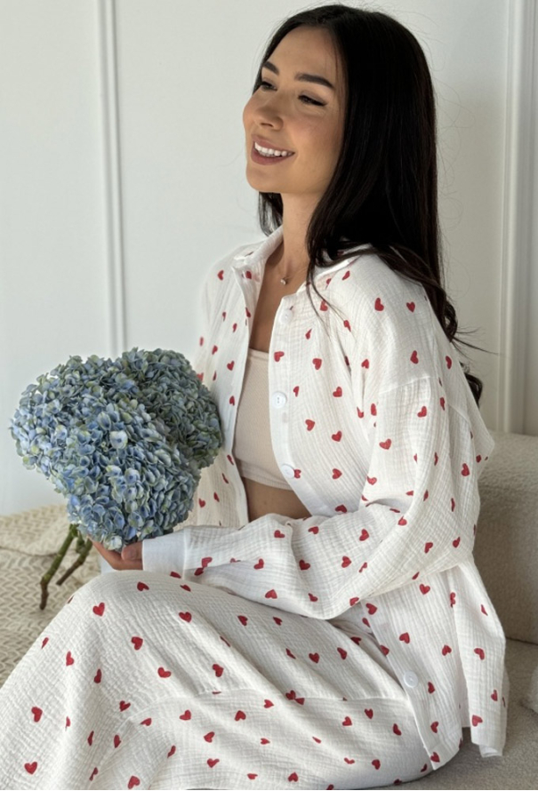 Піжама жіноча муслінова Marinella 15-22RH фото