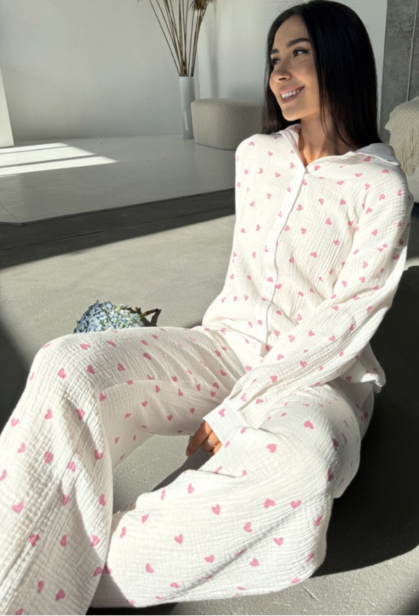 Піжама жіноча муслінова Marinella 15-22RH фото