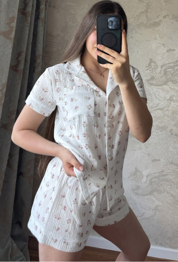 Пижама женская муслиновая Marinella 15-35WF фото