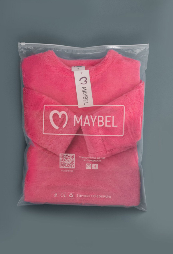 Пижама женская махровая Maybel 301-1567 фото