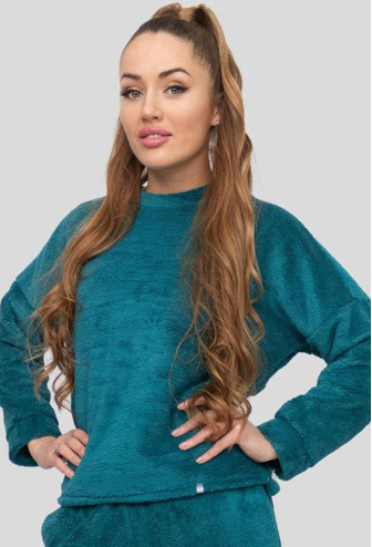 Пижама женская махровая Maybel 301-2756
