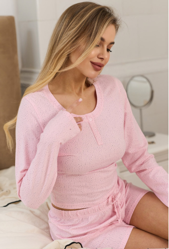 Пижама женская хлопок Белла Mi-Mi 12-47RG