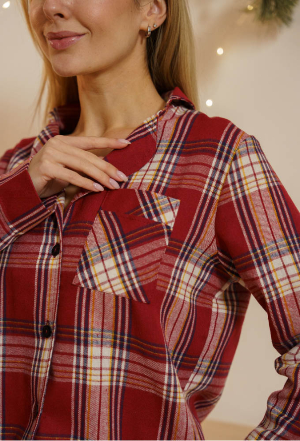 Пижама женская хлопок Mi-Mi 12-42CR фото