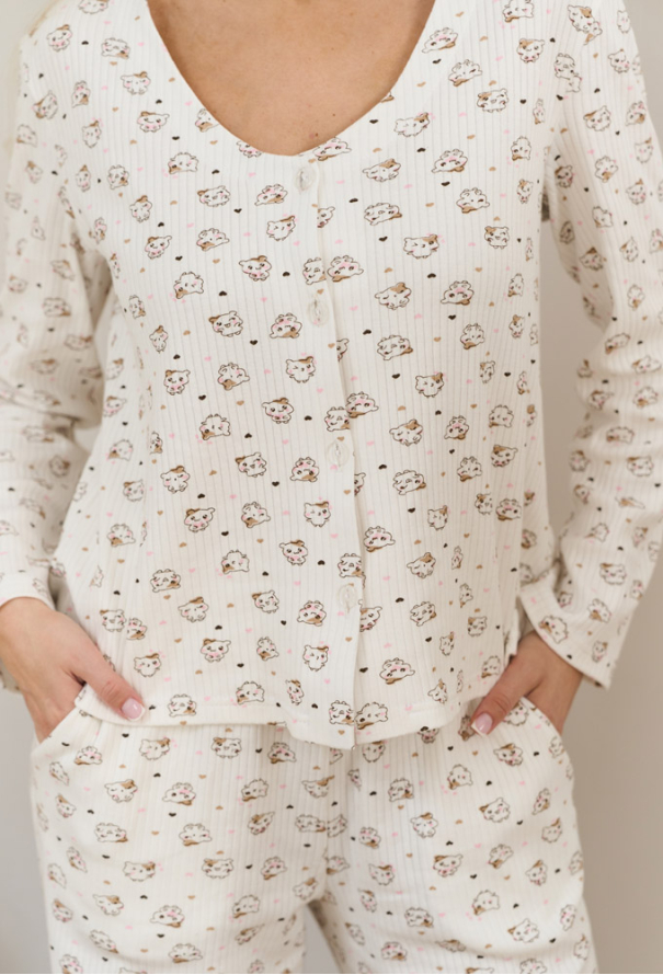 Пижама женская интерлок рубчик Хрум Mi-Mi 12-46 фото