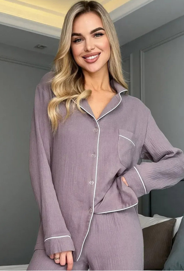 Пижама женская муслиновая Mi-Mi 12-15MK