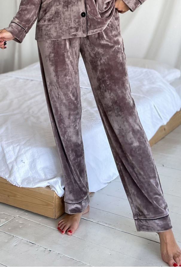 Пижама женская велюровая Mi-Mi 12-28MCHK фото