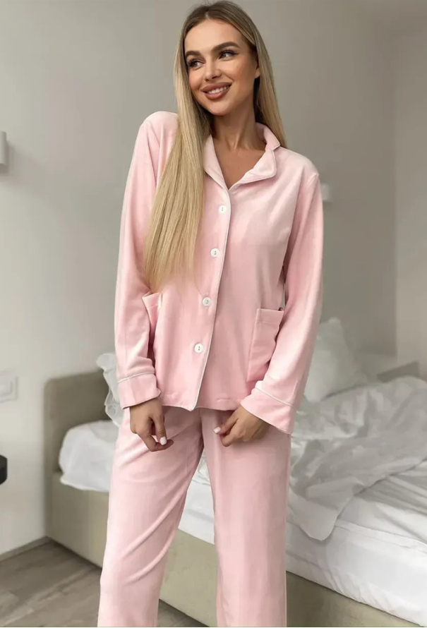 Пижама женская велюровая Mi-Mi 12-28PWK фото