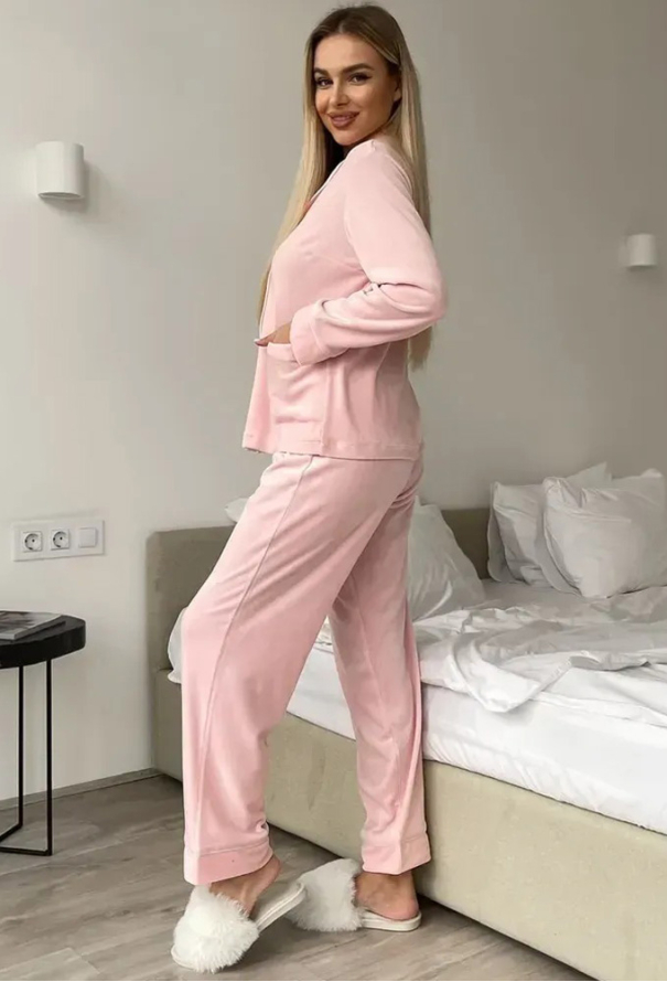 Пижама женская велюровая Mi-Mi 12-28PWK фото