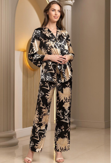 Піжама з натурального шовку Elmira Mia-Amore 4266