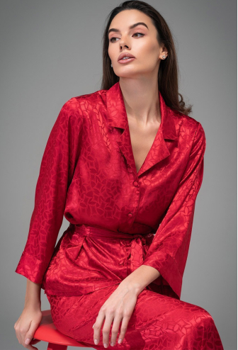 Пижама женская шелковая Joanna Red Mia-Amore 7314-2