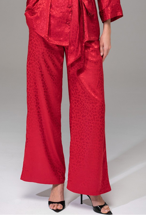 Пижама женская шелковая Joanna Red Mia-Amore 7314-2 фото