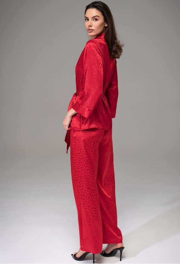 Пижама женская шелковая Joanna Red Mia-Amore 7314-2 фото