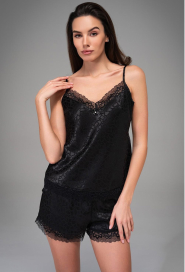Пижама женская шелковая Joanna Black Mia-Amore 7312-1