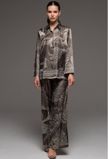 Пижама из натурального шелка Aisha Mia-Amore 4326