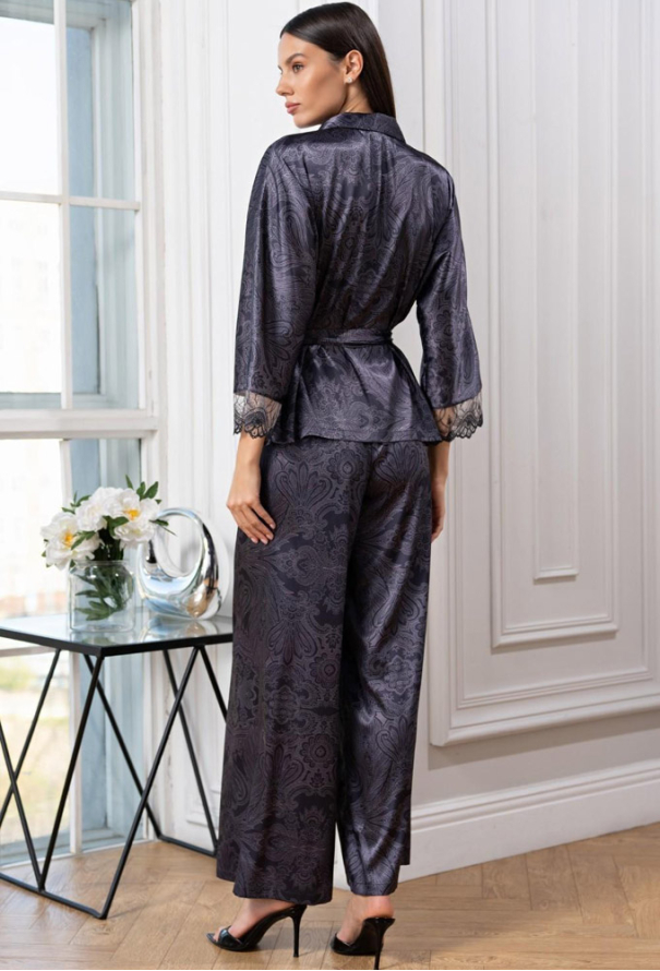 Піжама з натурального шовку Aletta Mia-Amore 4446 фото