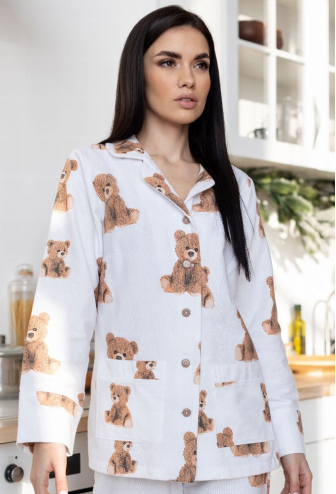 Пижама женская фланелевая MiaNaGreen П1025