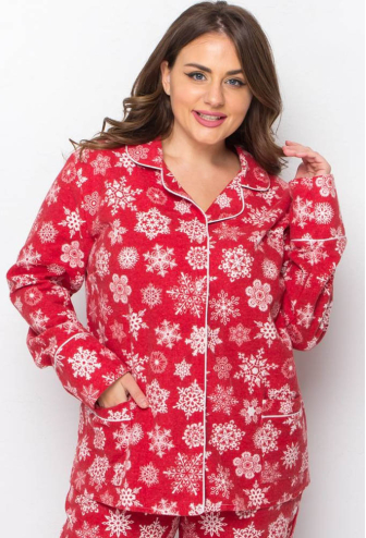 Піжама жіноча фланелева MiaNaGreen П1510