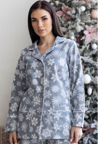 Піжама жіноча фланелева MiaNaGreen П1515