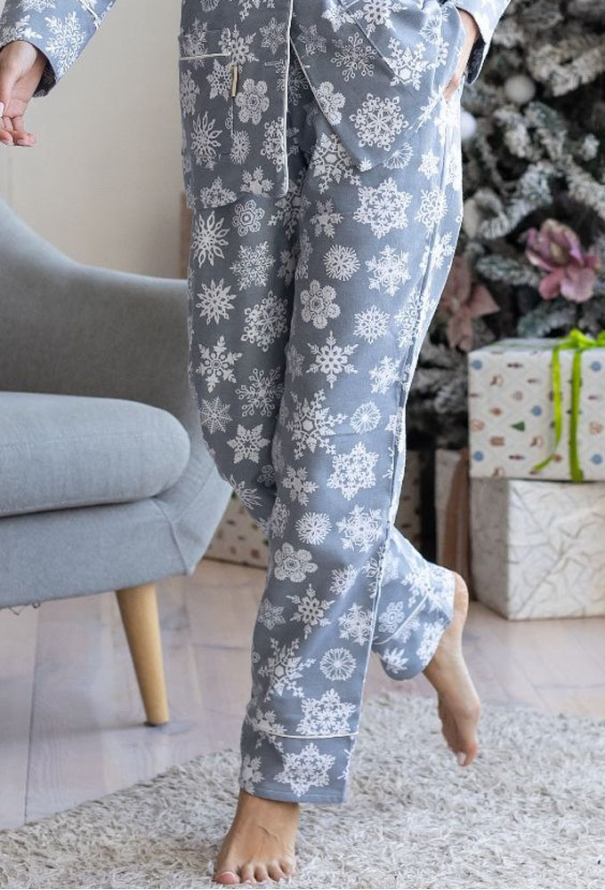 Пижама женская фланелевая MiaNaGreen П1515 фото